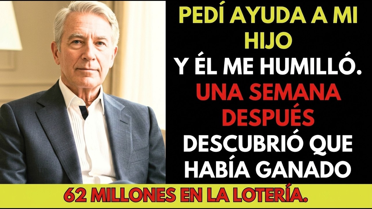 Mi hijo me despreció cuando le pedí apoyo — una semana después se enteró de que yo era millonario...