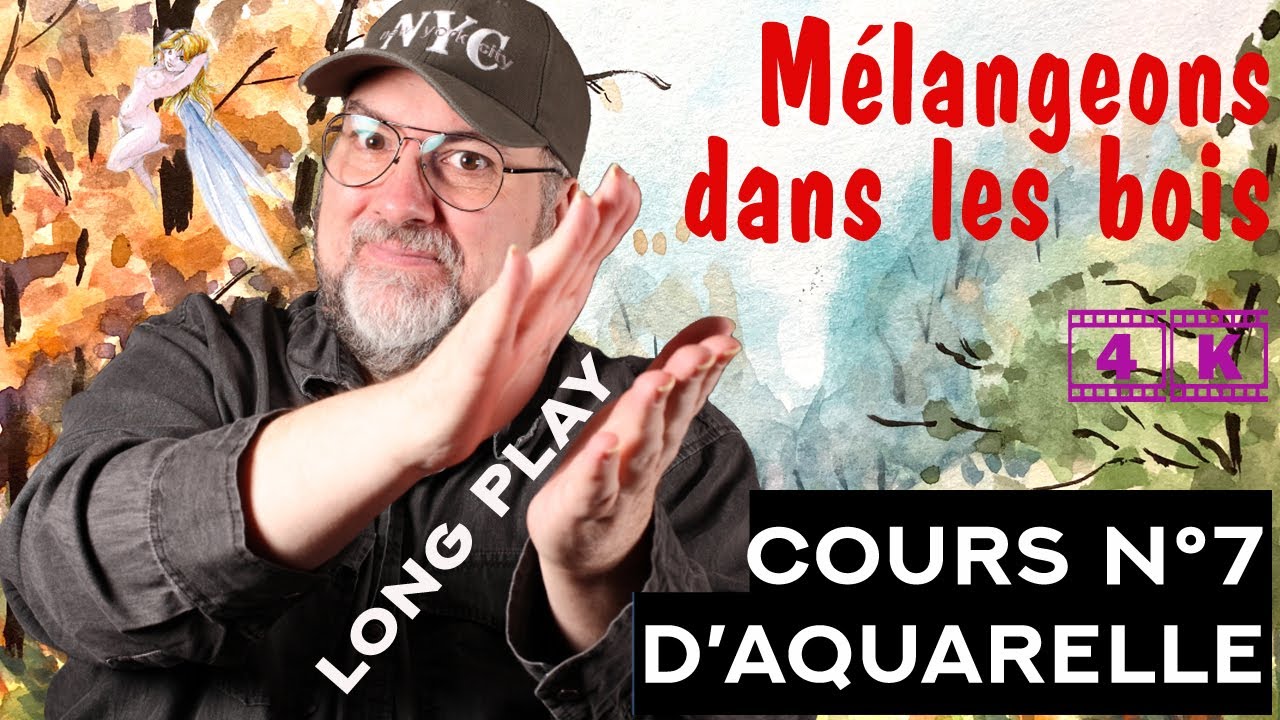 Cours d'aquarelle pour débutants N°7 