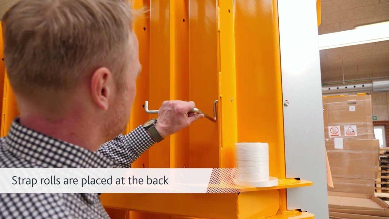 Wastech Engineering: Bramidan B50 XL Vertical Baler