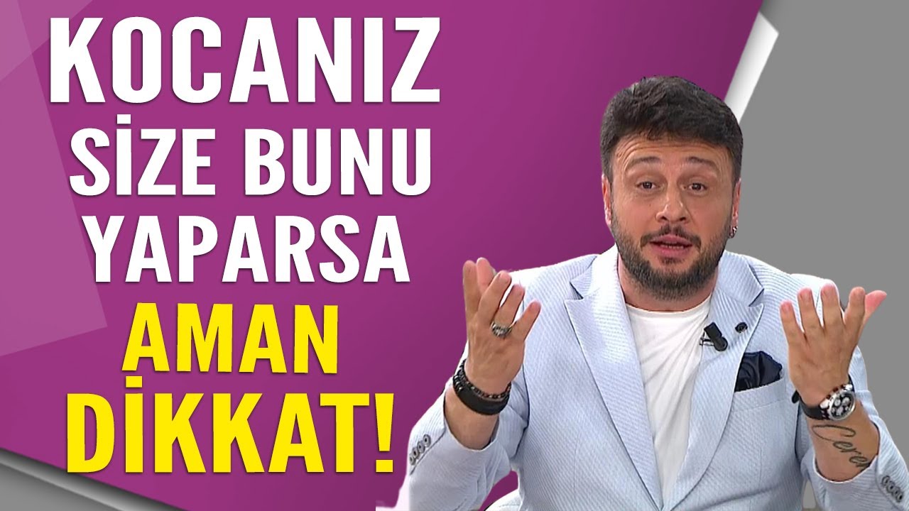 Kocanız size bunu yaparsa aman dikkat!