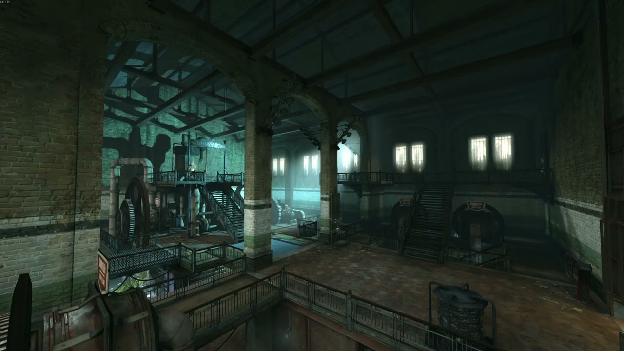 Dishonored Ambience | Water Control Station with Blinking Witches