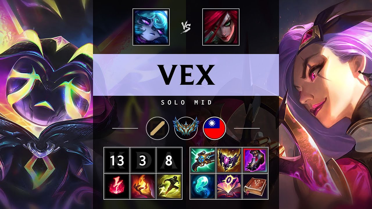 Vex Mid vs Katarina - TW Challenger Patch 25.19