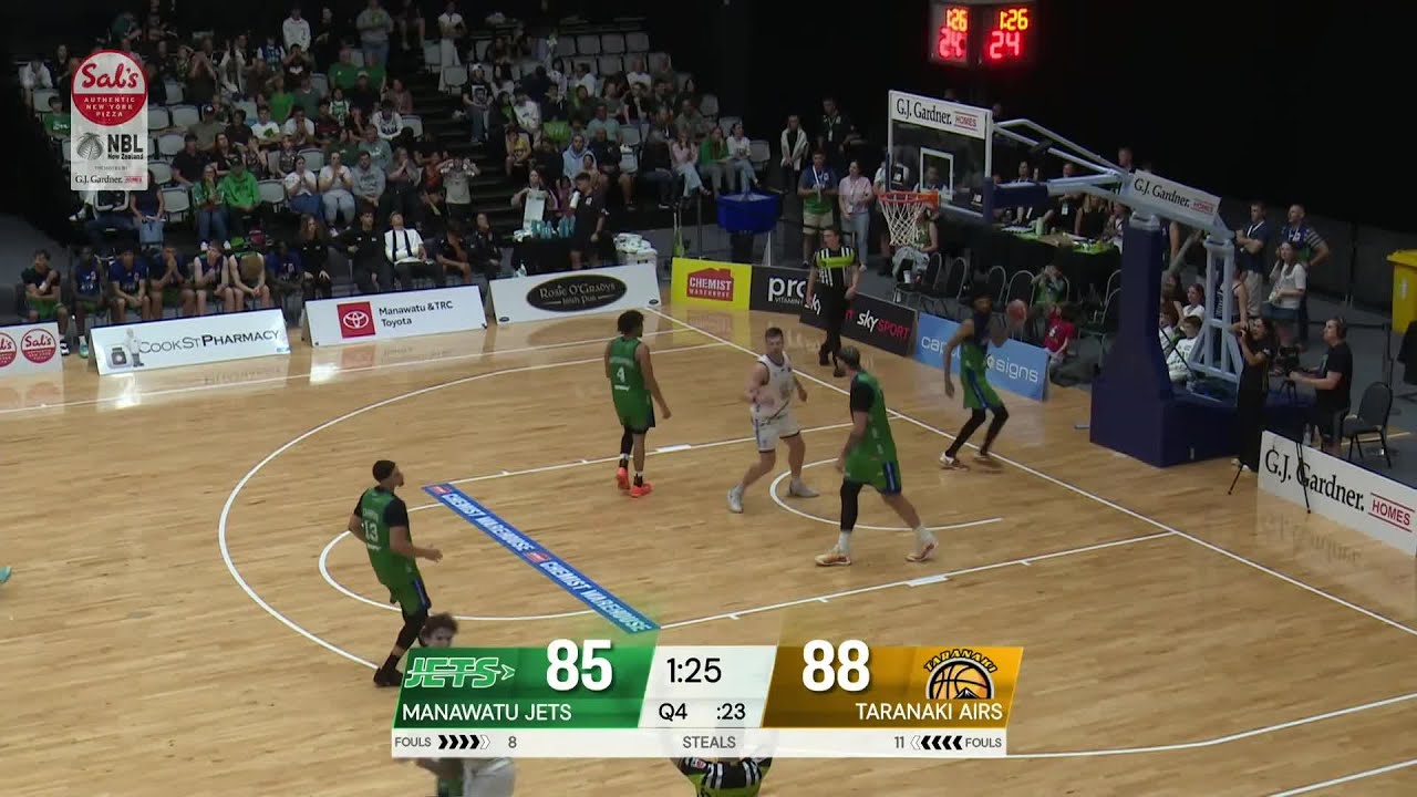 Manawatu Jets vs. Taranaki Airs - Game Highlights
