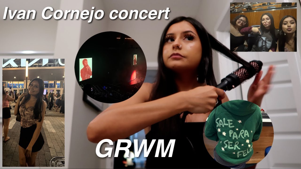 GRWM FOR THE IVAN CORNEJO CONCERT! | MIRADA TOUR 2025