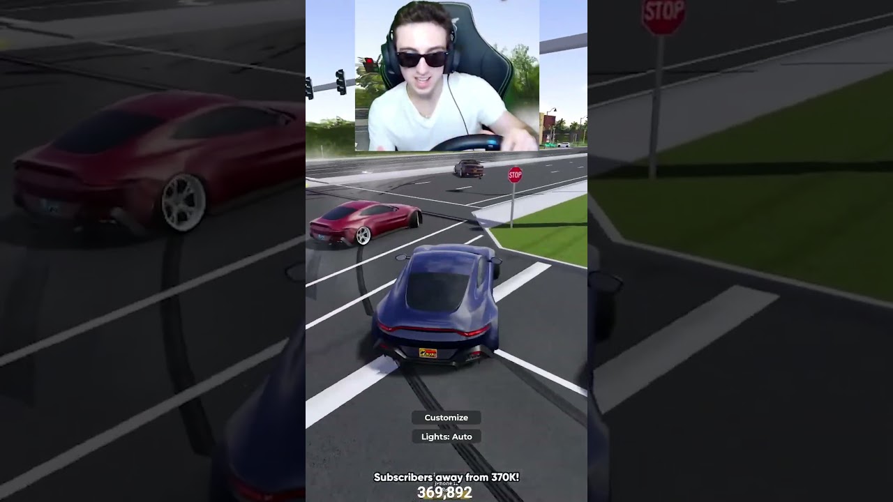 I Did A Crazy Tandem Drift Using A Steering Wheel In Roblox