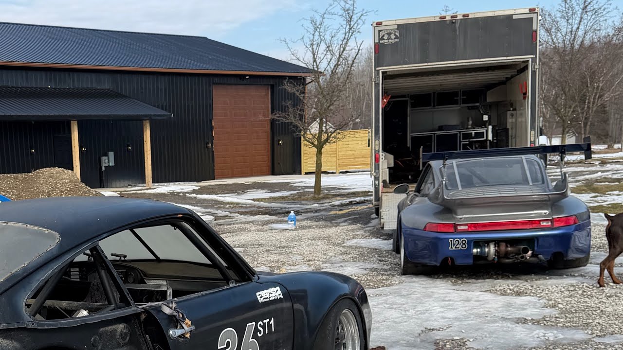 Porsche GT-1 Series 911 Turbo Barn Find - UNLOAD DAY. 
