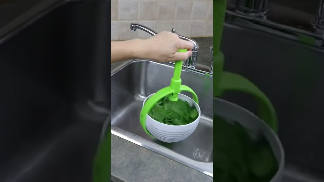 Kitchen Vegetable Washing Introducing the Rotary Drainer Basket | Yodimoms