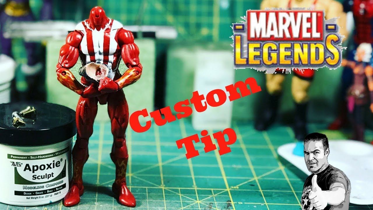 Marvel Legends | Custom Tip | Fix A Broken Neck Peg