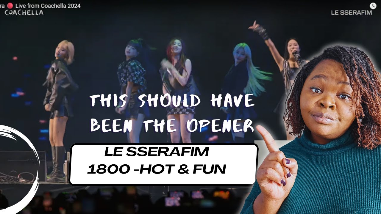 LE SSERAFIM Coachella Performance Reaction | High-Energy & Fun Vibes