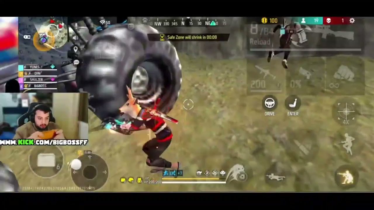 🔥 فري فاير | حماس الزون الأخير مع سكواد 🥇 JOKO FORCE بقيادة BIGBOSS 😱🔥