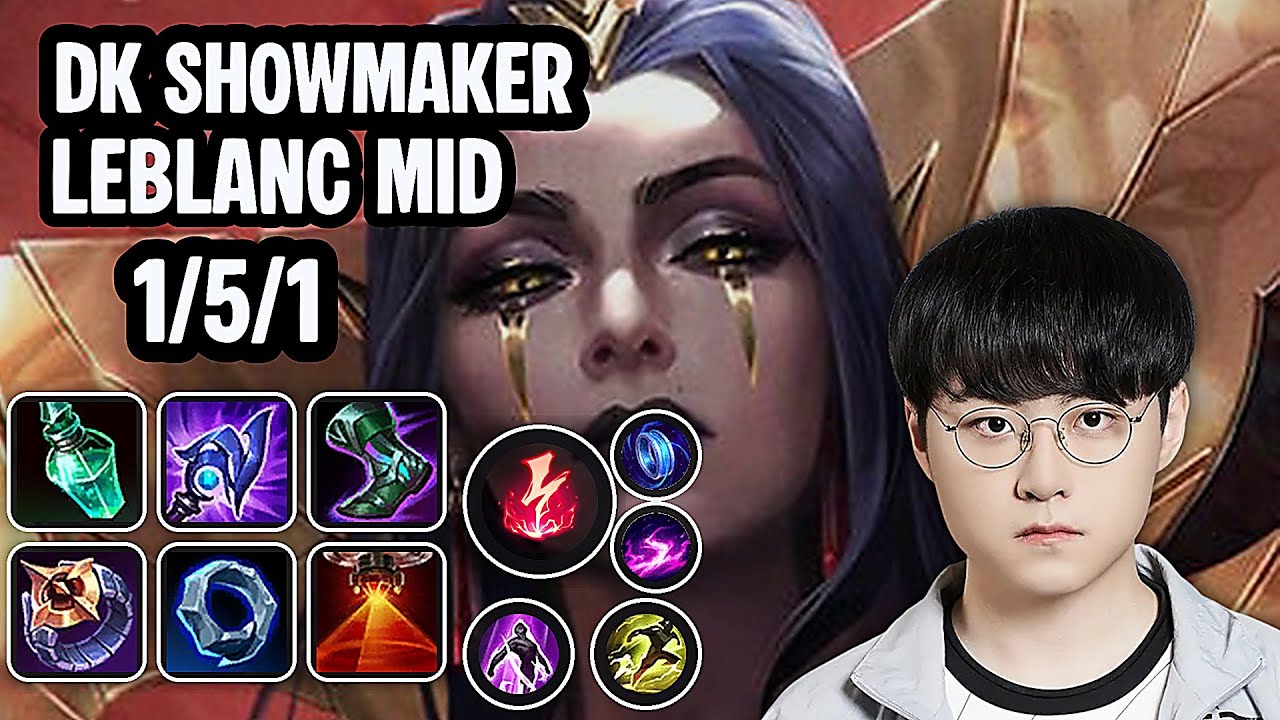 DK ShowMaker Leblanc Mid SoloQ Replay 20260228