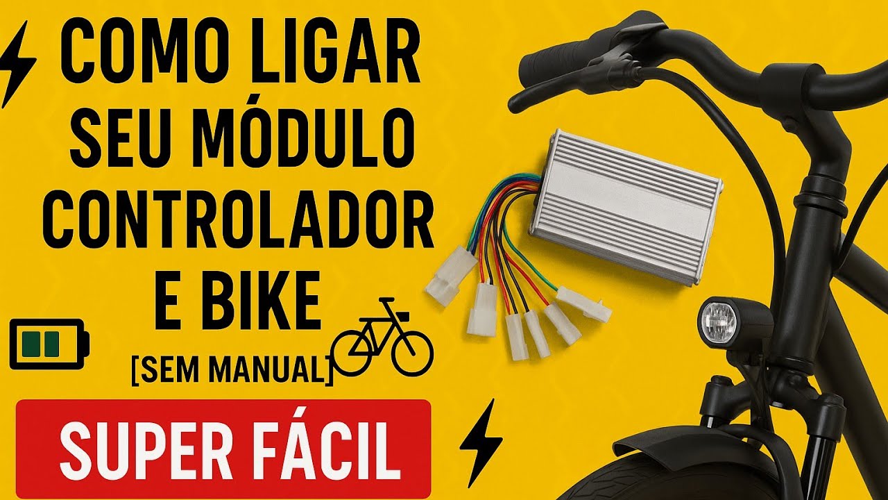 COMO IDENTIFICAR os fios do controlador da bike elétrica – Passo a passo! 🔋🛞