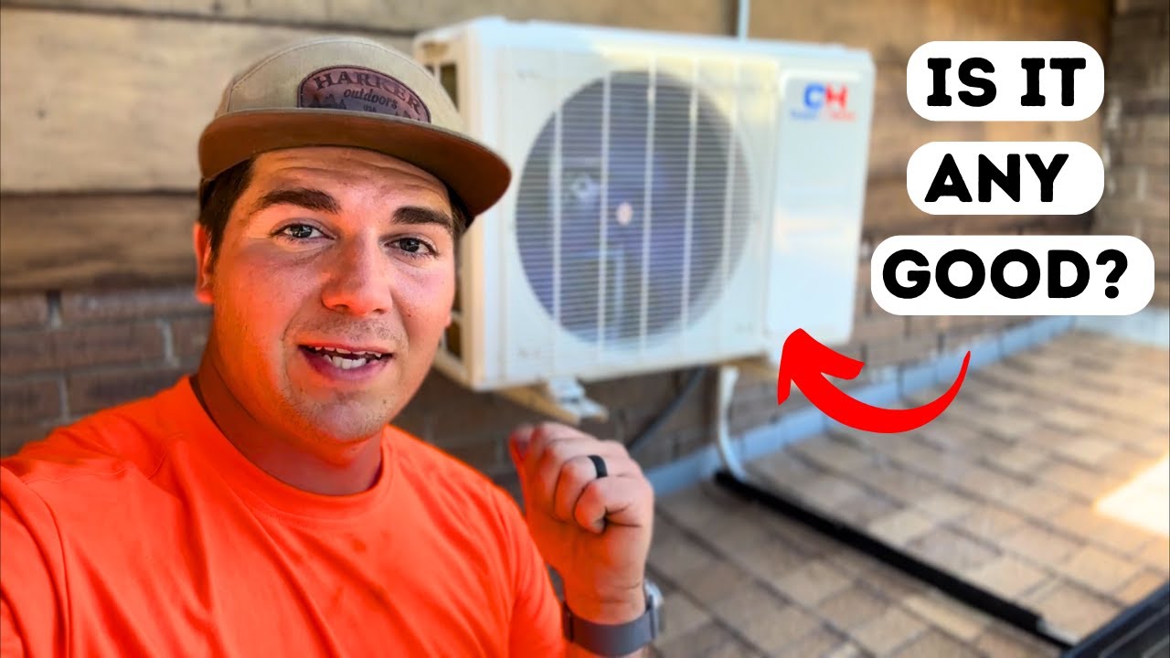 I Installed The Cheapest Ductless Mini Split Air Conditioner On Amazon In ONE DAY
