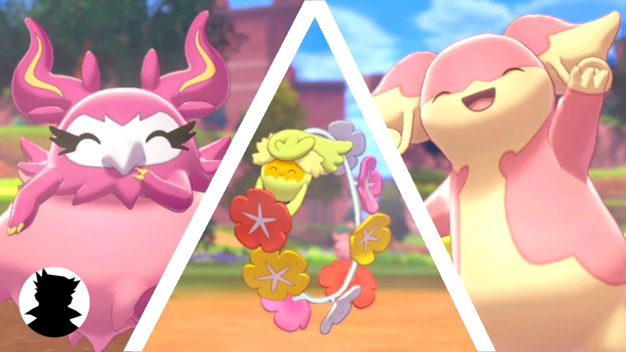 【Pokemon Camp】Audino・Spritzee・Aromatisse・Comfey＆Shiny/Cute!
