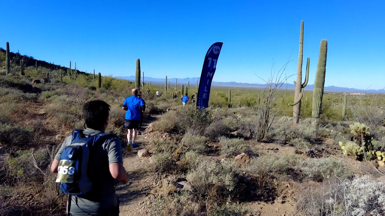 2022 Saguaro Half Marathon & Lost Dutchman 8K Trail Race Highlights
