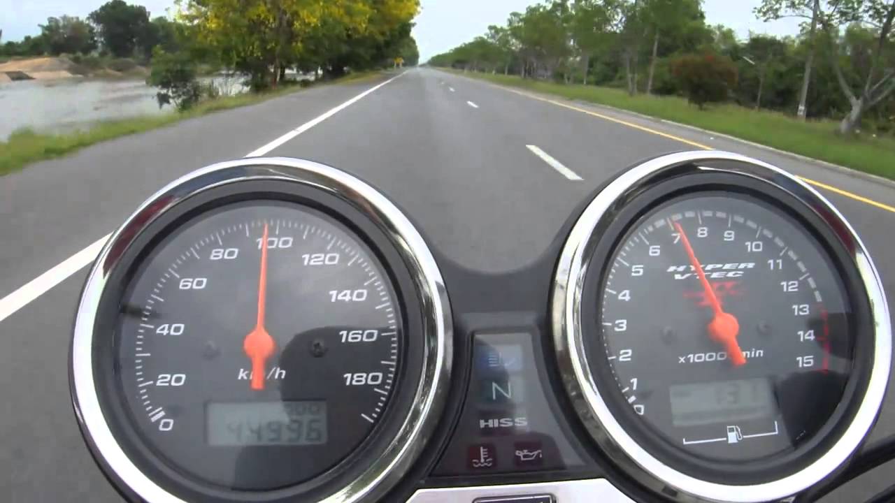 HONDA CB4 HYPER VTEC SPEC 2 TOP SPEED