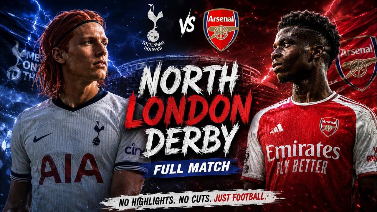 ARSENAL VS SPURS | North London Derby Full Match | Bonus Content