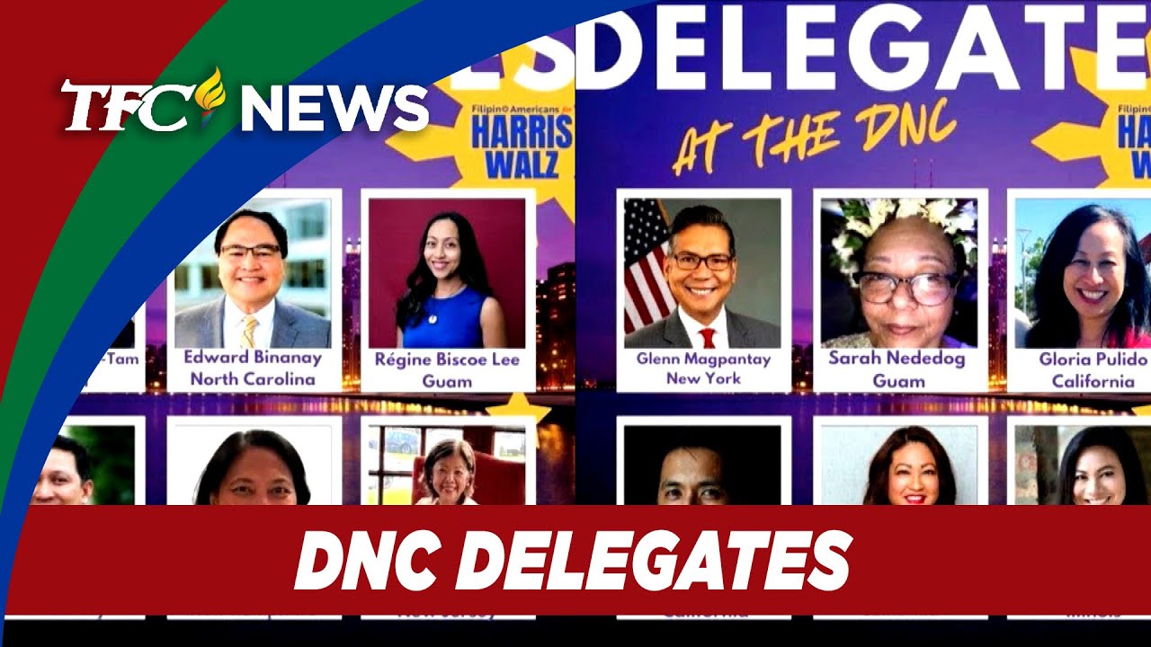 DNC sees record number of FilAm delegates | TFC News Chicago, USA
