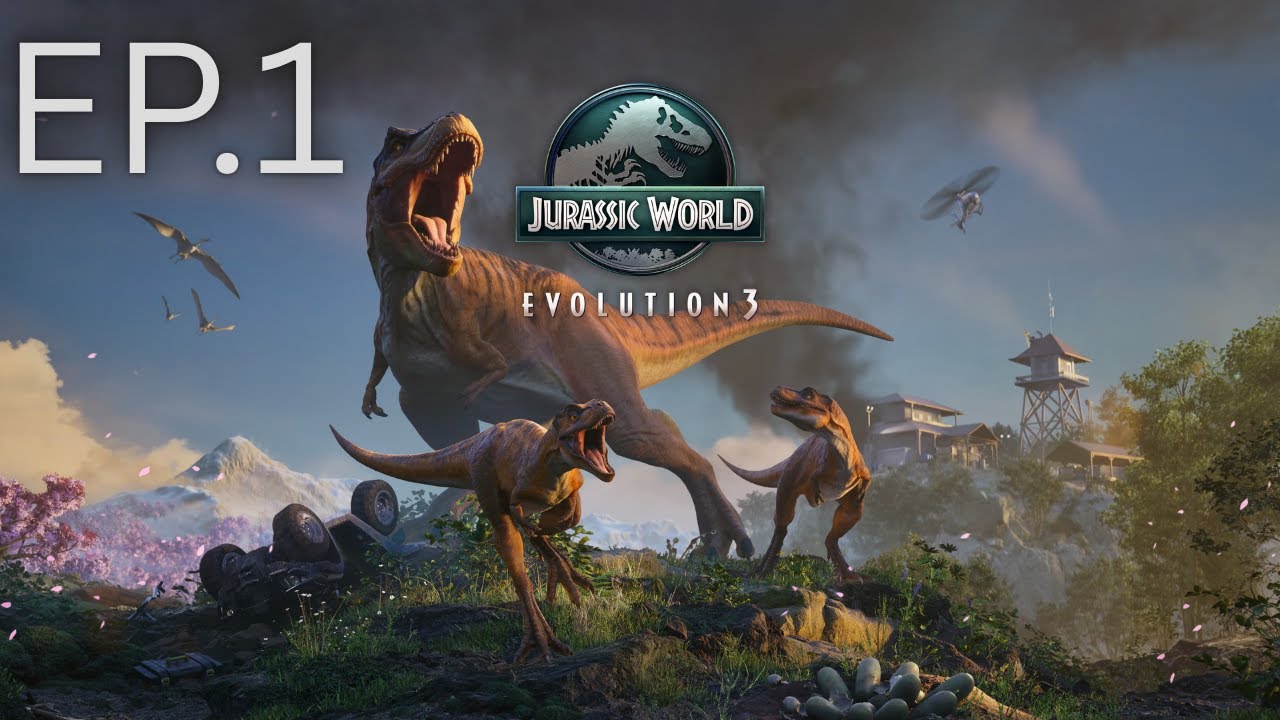 JURASSIC WORLD EVOLUTION 3: EPISODE 1 | DELIVERY!!!!!
