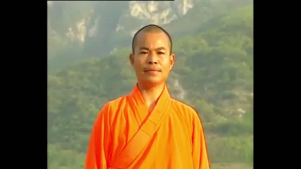 Shaolin Monk Teaching a Traditional Form