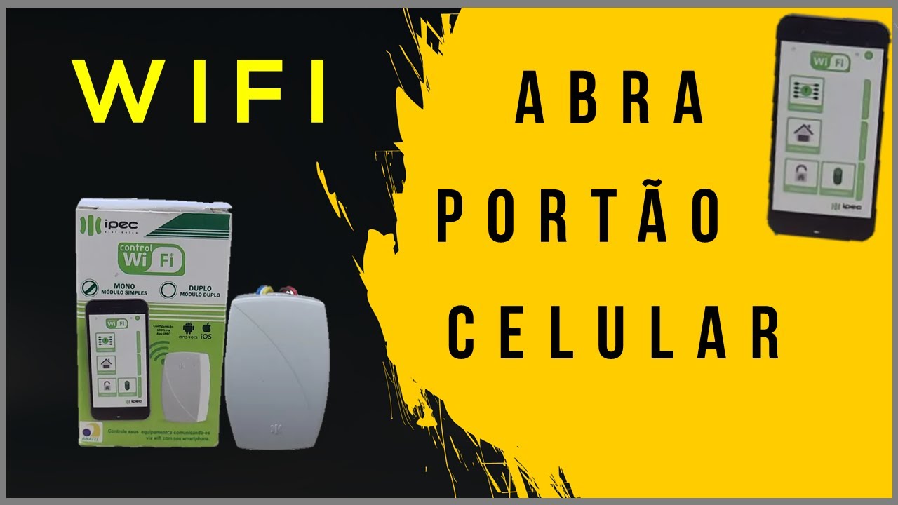 Como Configurar e Aplicar o Módulo Wifi da IPEC ligando na Placa Sprint S da Nice Peccinin