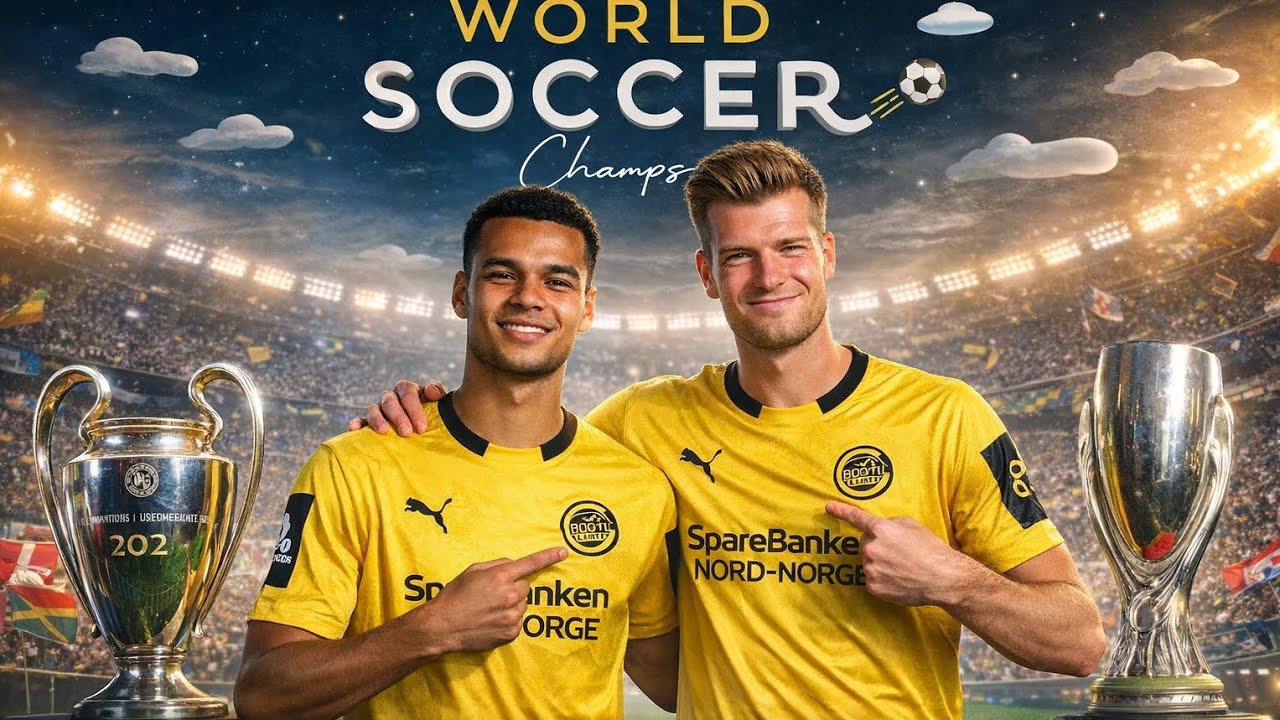 Bodo glimt i dünya nın zirvesine çıkardım #wsc #world soccer champs 