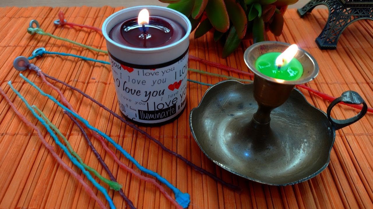 MECHAS o PABILOS para VELAS Caseras