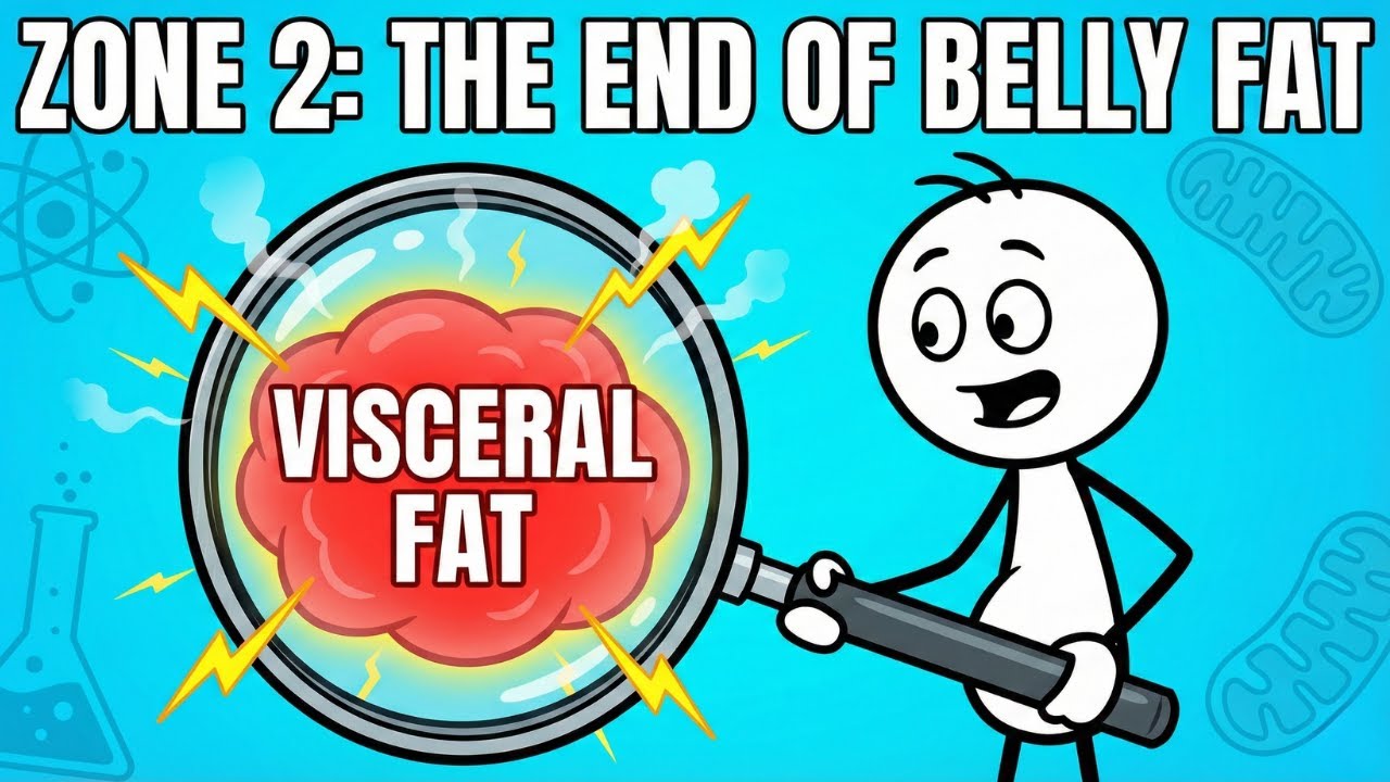 Indoor Zone 2: 6 Ways to Burn Visceral Fat Without Walking Outside (Science Explained)