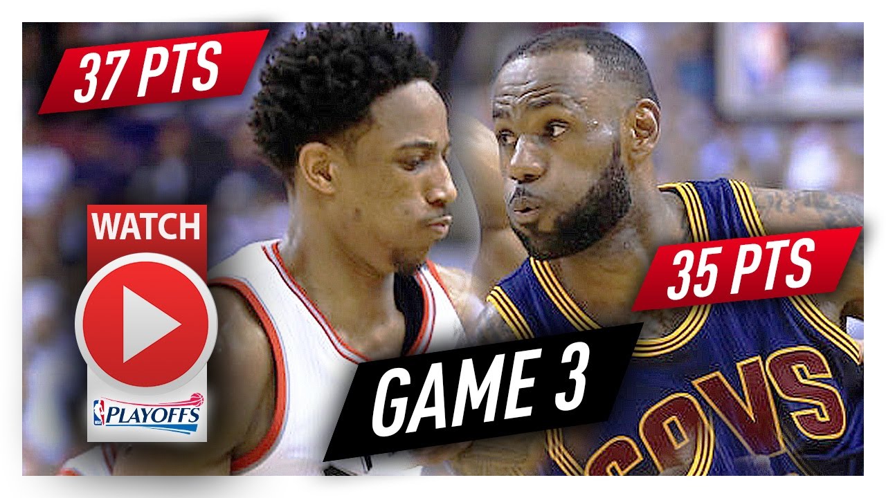 LeBron James vs DeMar DeRozan Game 3 Duel Highlights (2017 Playoffs ECSF) Cavs vs Raptors - SICK!