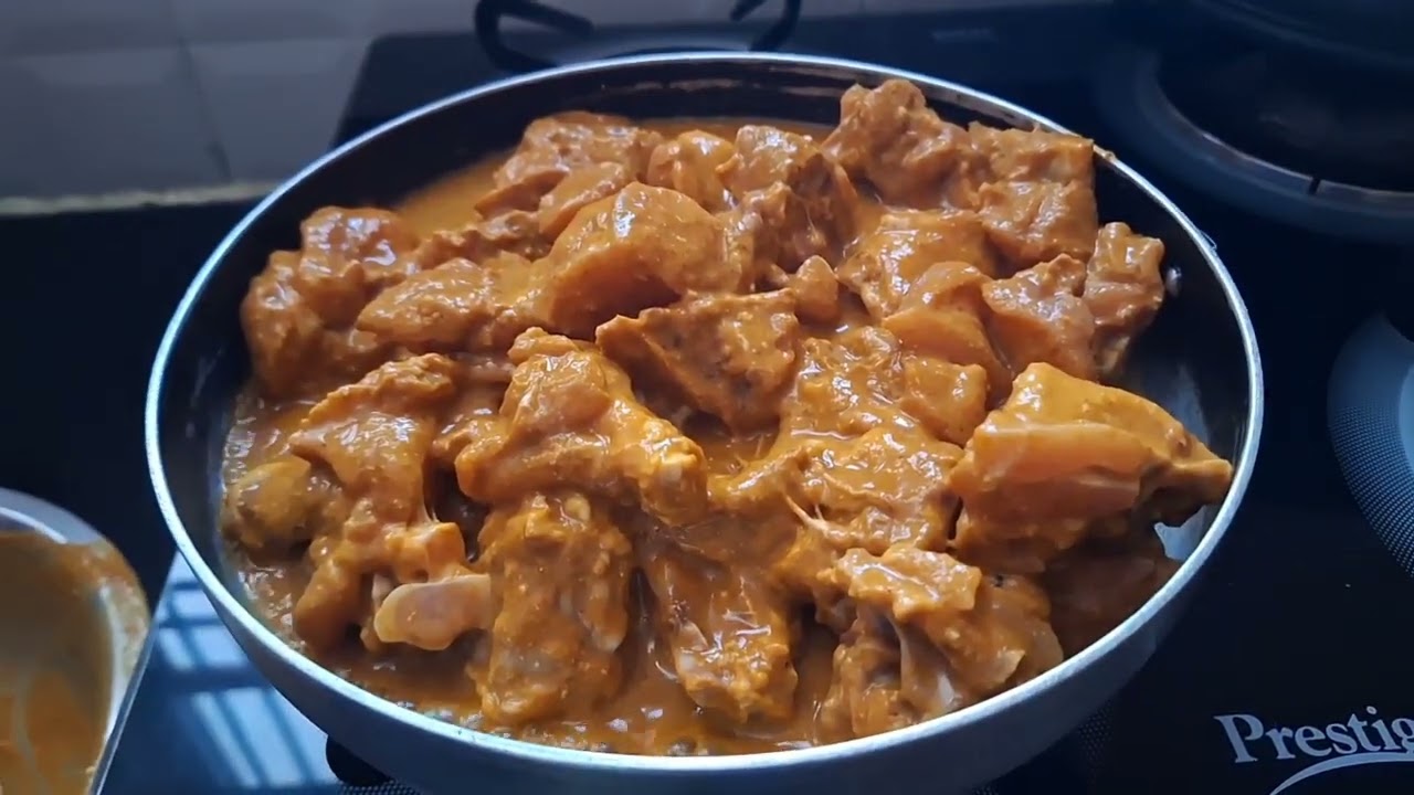 #kubaeran chicken (too spicy  to eat)**