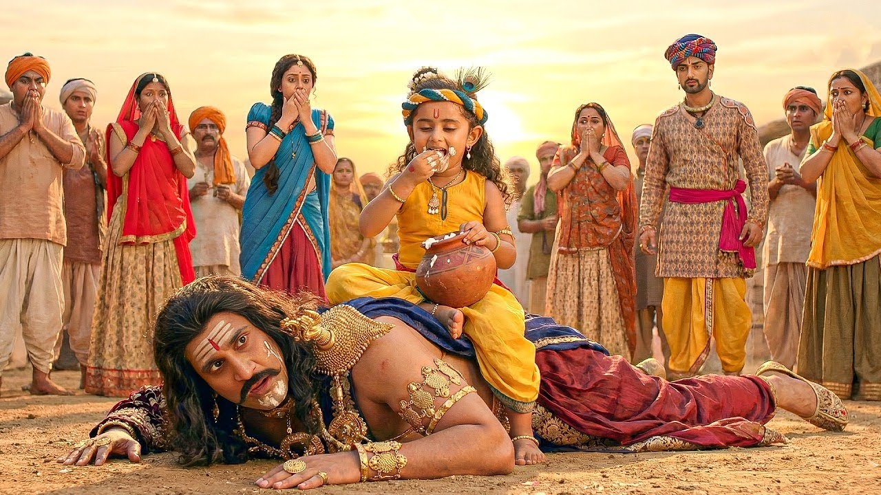 नन्हे कृष्ण की लीला देख कांप उठा कंस | Yashomati Maiyaa Ke Nandlala | Shree Krishna Leela