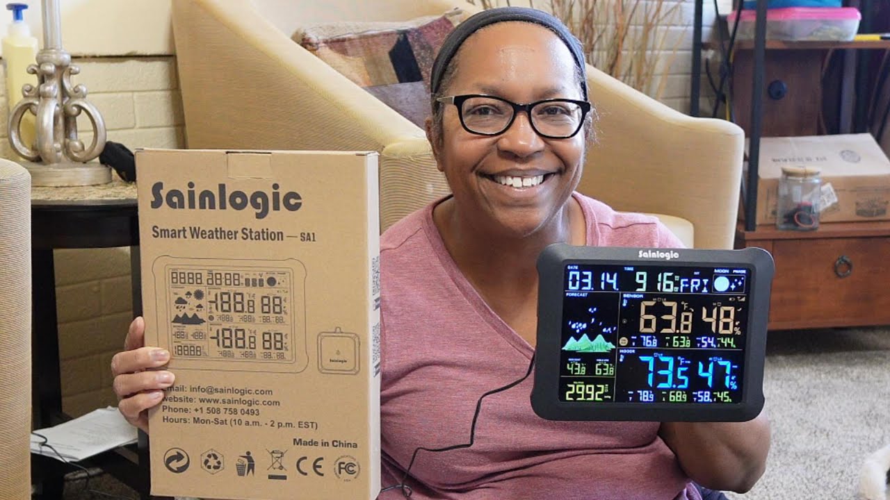 New SA1 Smart Sainlogic Weather Station