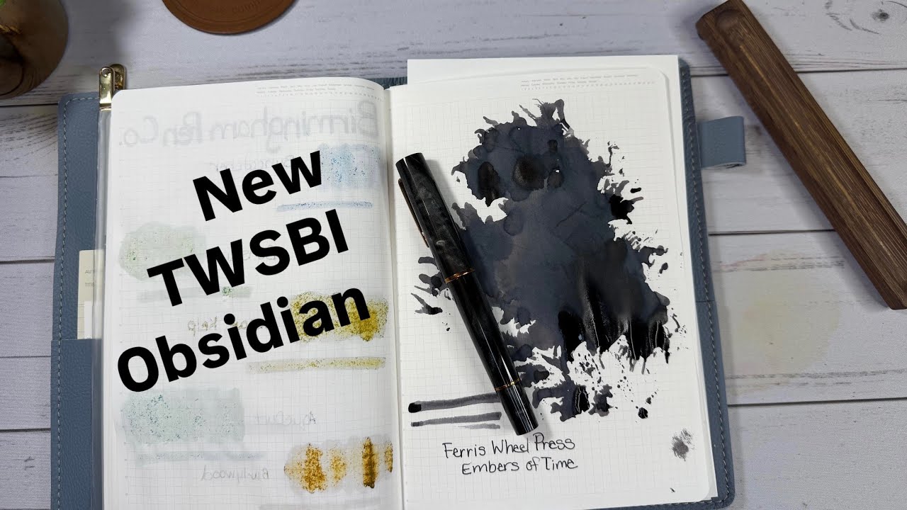 New TWSBI Obsidian….with Ferris Wheel Press Ink