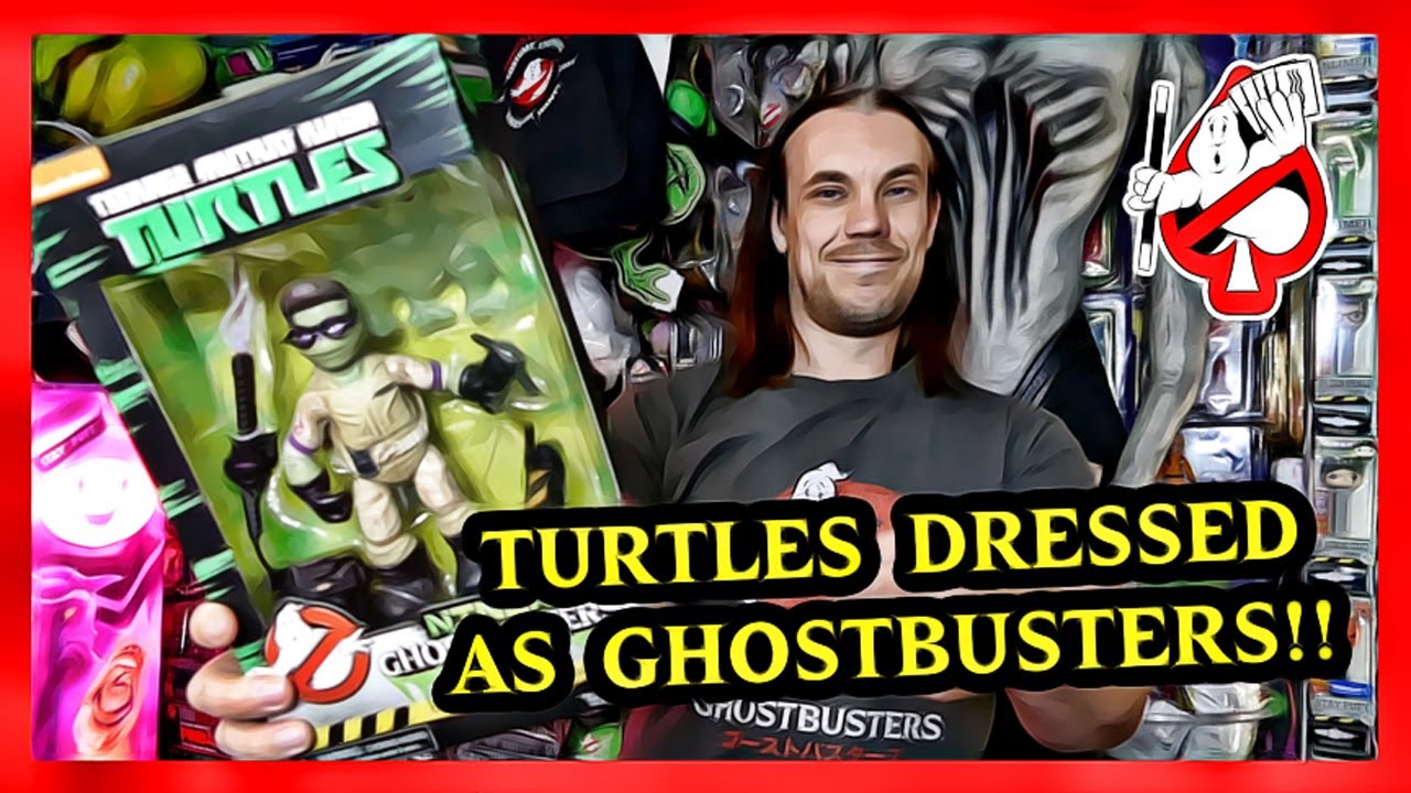 A look back at the Ghostbusters x Teenage Mutant Ninja Turtles figures