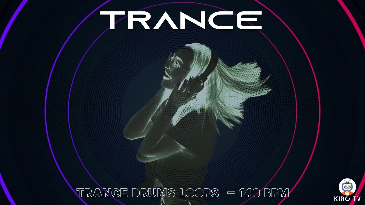 Trance drums loop  - 140 BPM