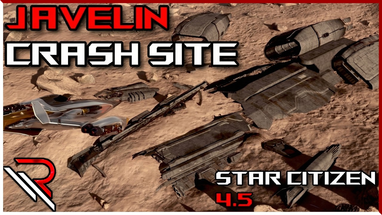 The Forgotten Gem | Javelin Crash Site - Star Citizen 4.5 [4K]