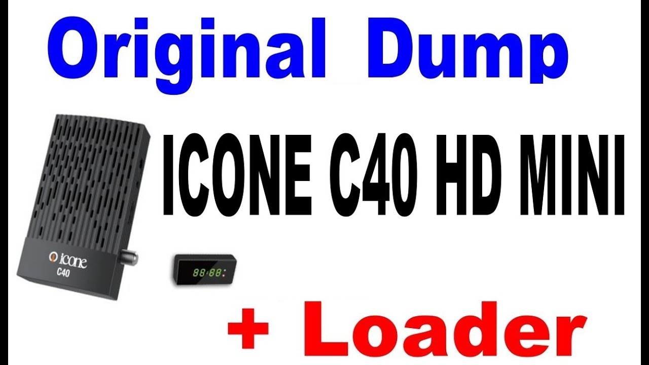 Original Dump ICONE C40 HD MINI