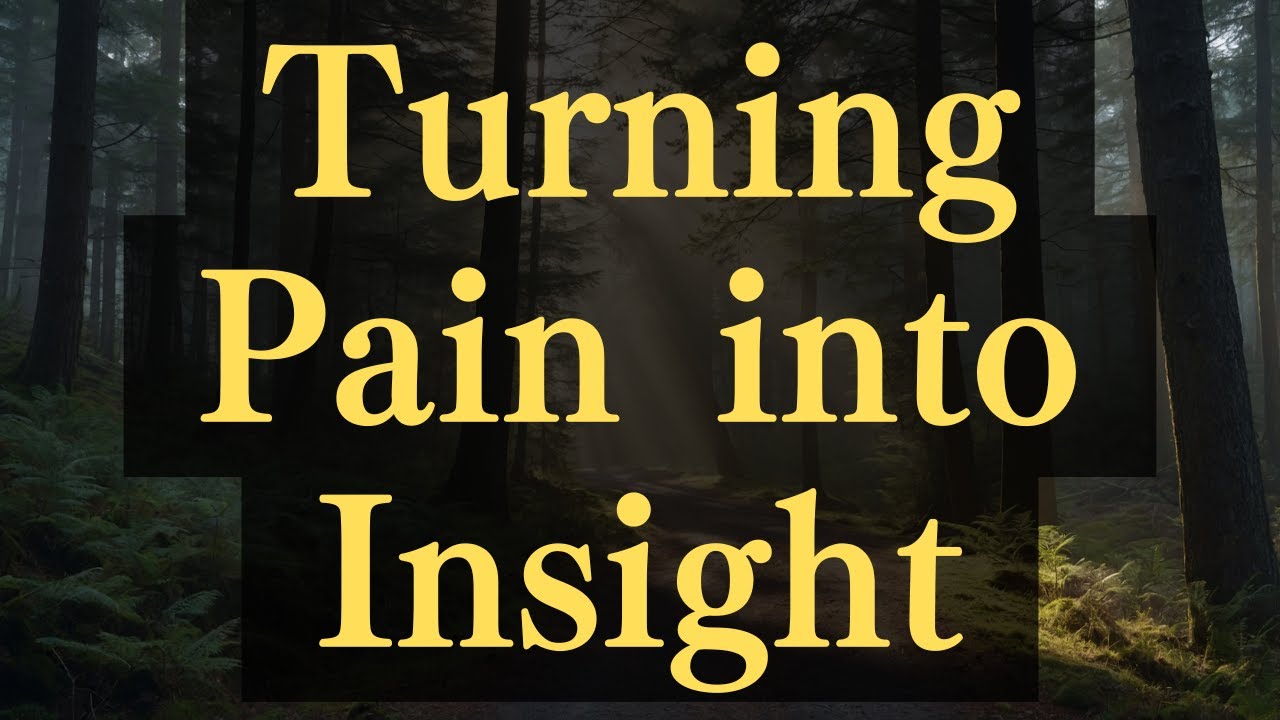 Turning Pain into Insight #yourmonkhaku #buddhism #motivation #mindfulness #meditation #spirituality