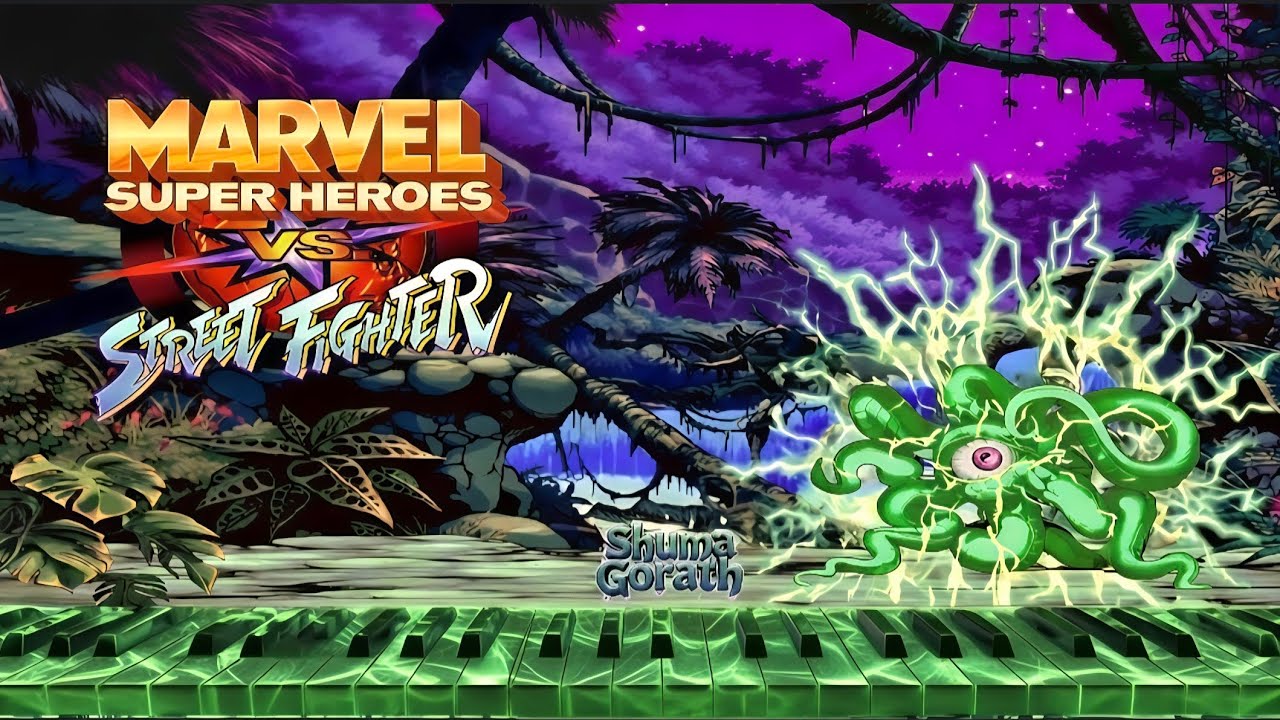 Marvel Super Heroes vs Street Fighter 🕹 Shuma Gorath (MIDI) [Музыка из видеоигры]