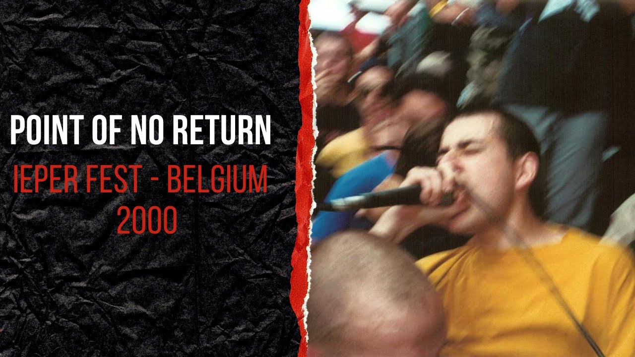 POINT OF NO RETURN – Live at Ieper Fest, Belgium (2000) | Full Set