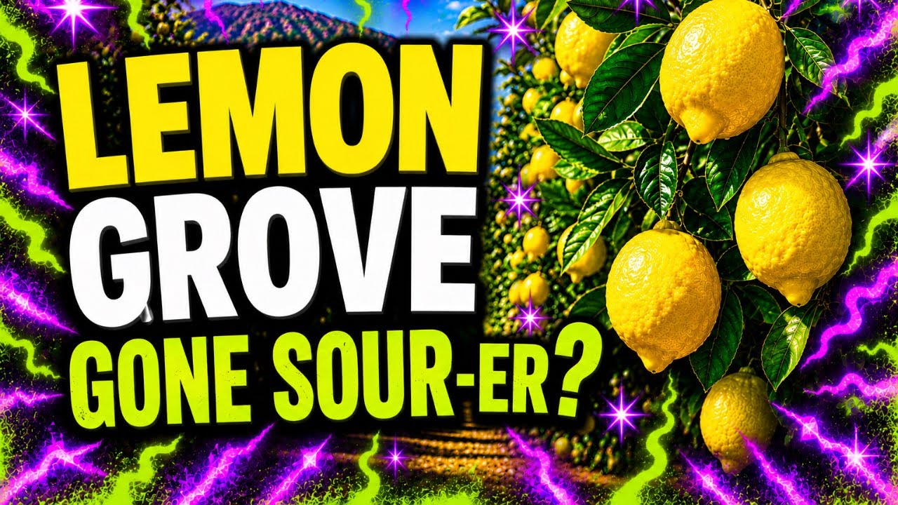 The lemon grove..almost too sour to drink from...