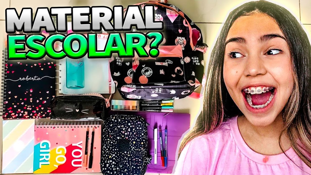 MEU MATERIAL ESCOLAR 2021 - ENTÃO ROBERTA? siga @dailyfamiliaporcides