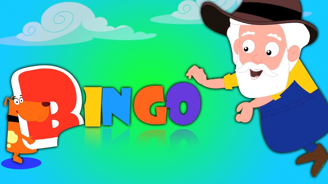 Canción del bingo | Canciones preescolares | vivero rima | Songs For Kids | Bingo The Dog Song
