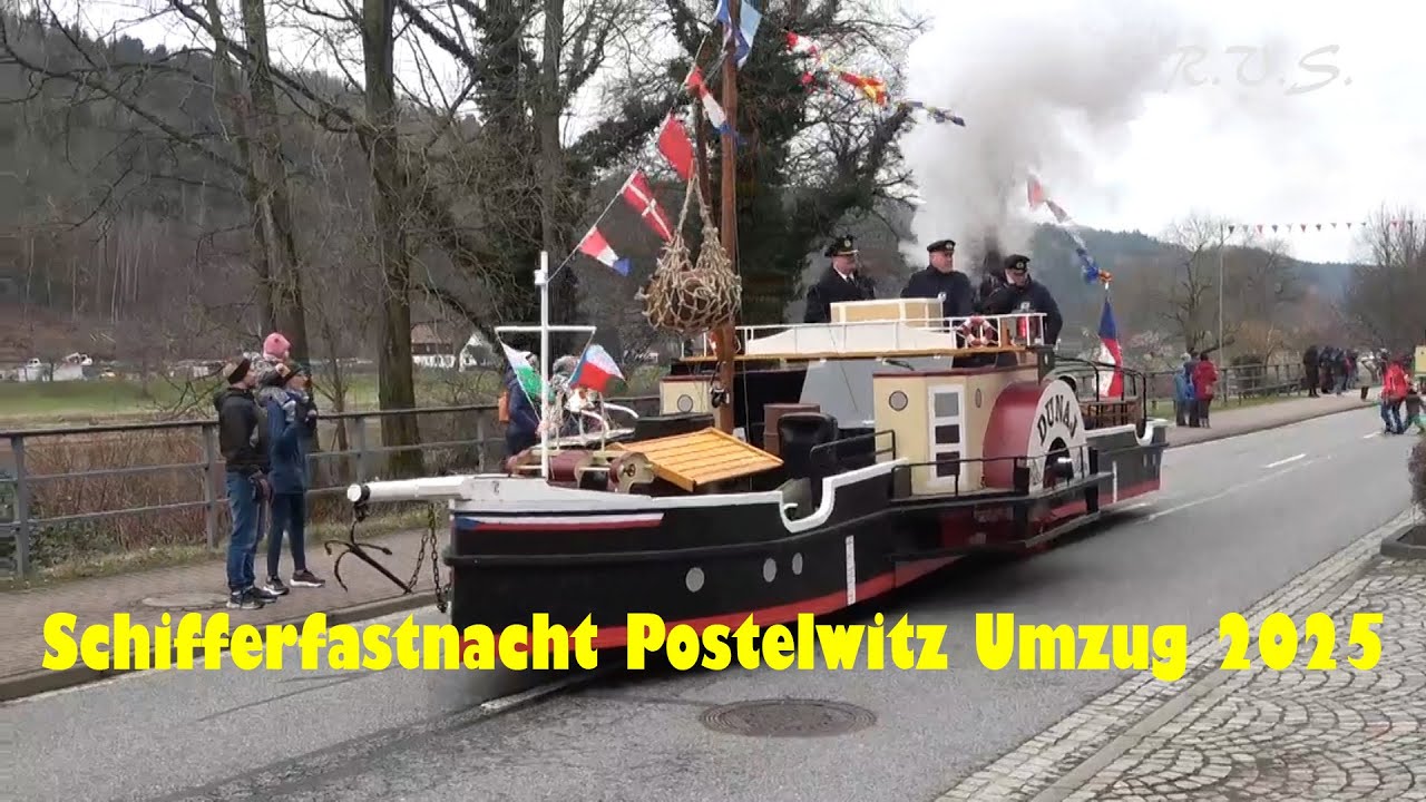 Schifferfastnacht Postlwitz  Umzug 2025