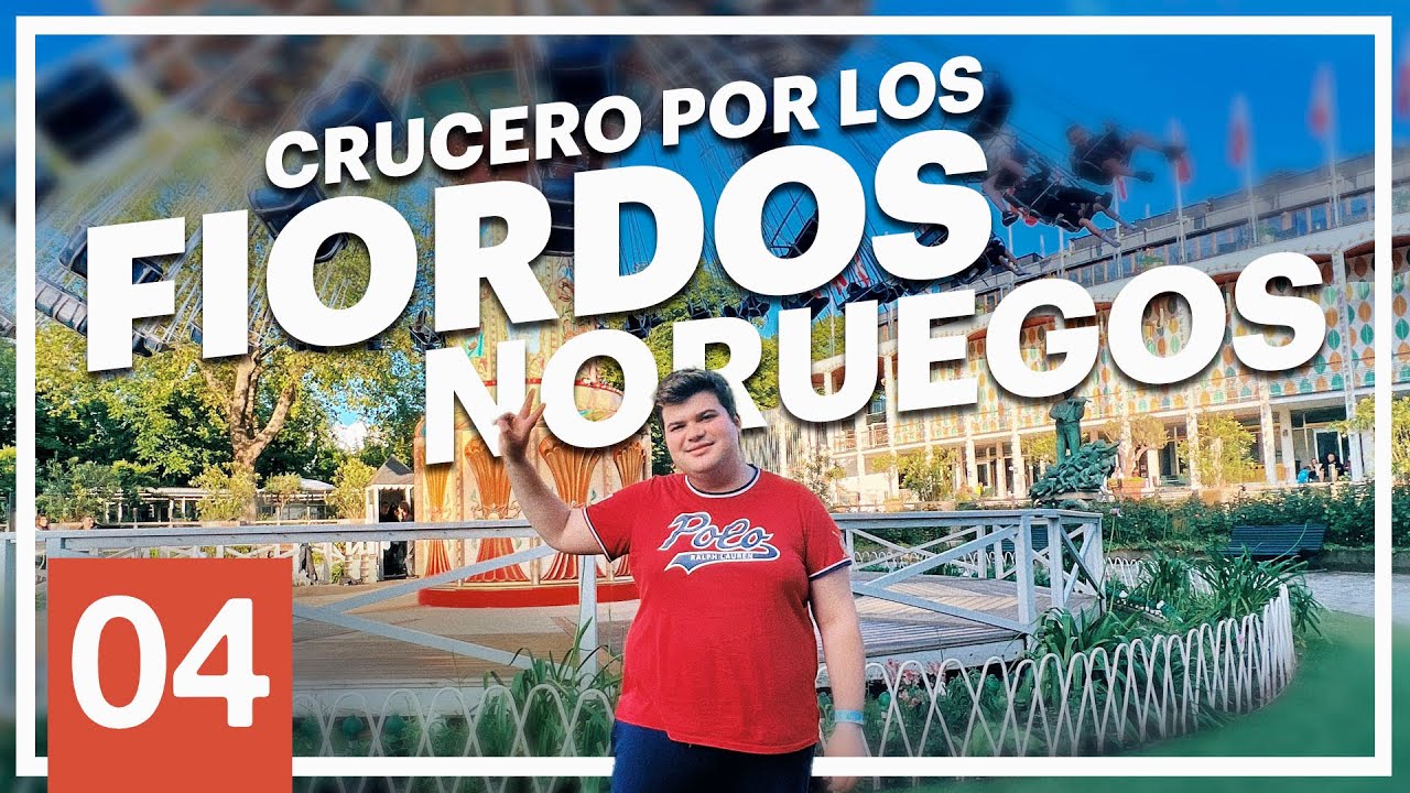 COPENHAGUE y los JARDINES DEL TÍVOLI 🇩🇰🎠 | 🛳 CRUCERO por los FIORDOS NORUEGOS 🏔