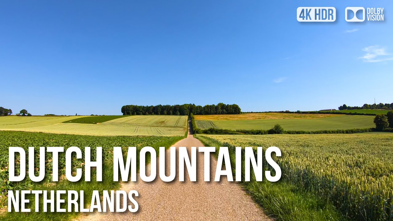 Scenic Drive Of The Dutch Mountains, South Limburg - 🇳🇱 Netherlands  [4K HDR] Driving Tour