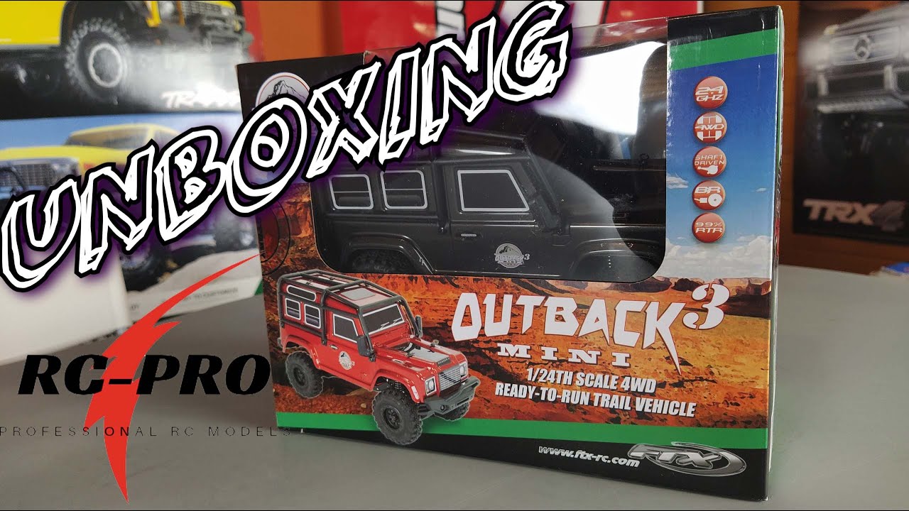 FTX Outback Mini 3.0 Ranger 1:24 RTR Unboxing en español