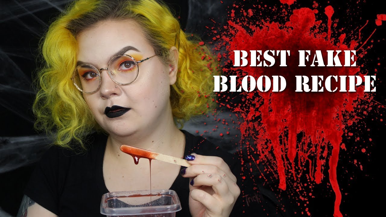 The Best Fake Blood Recipe | ItsGottaBeHalloween