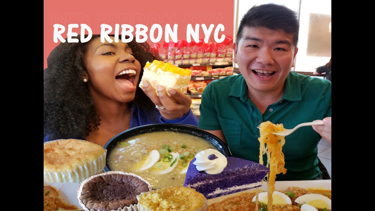 Love Jollibee? Then you'd like Red Ribbon | Filipino Food NYC| AMBW| Blasian