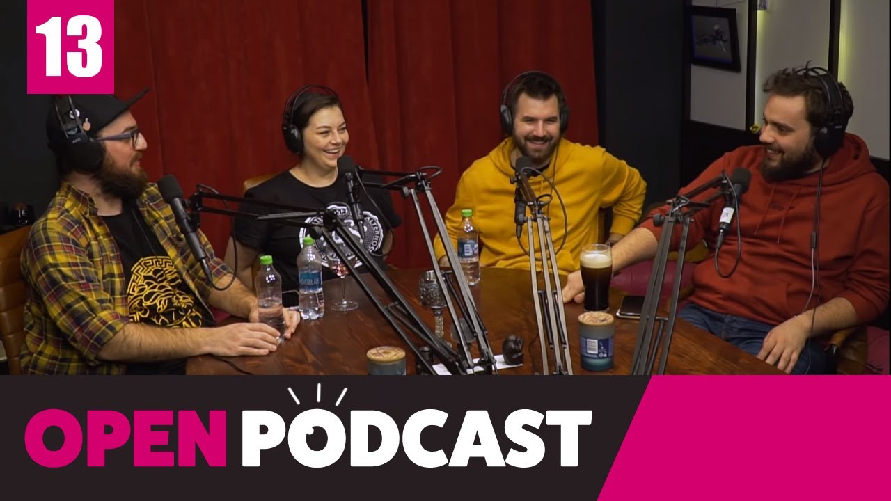 Open Podcast - ep13 - Ioana Luiza, Bogdan Cismaș, Vlad Cazacu & Dragoș Mitran